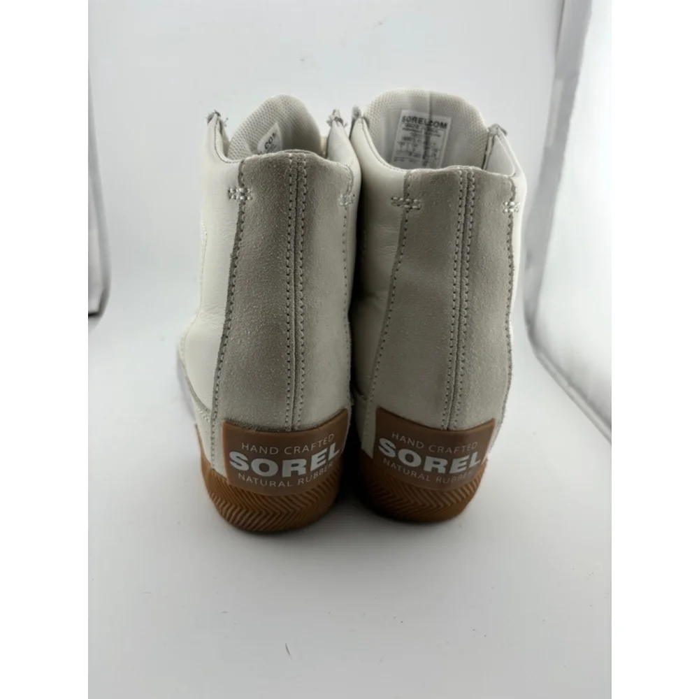 Women's Sorel Out N About wedge Sneakers White Size 7
